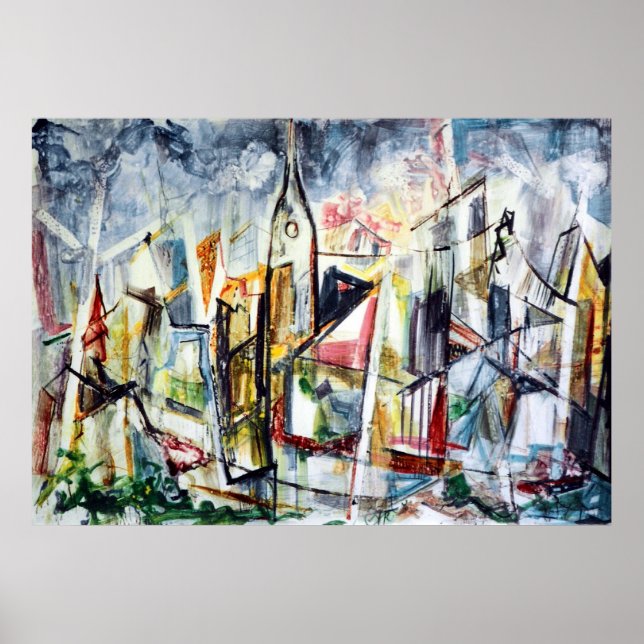 Póster Cityscape (Frente)
