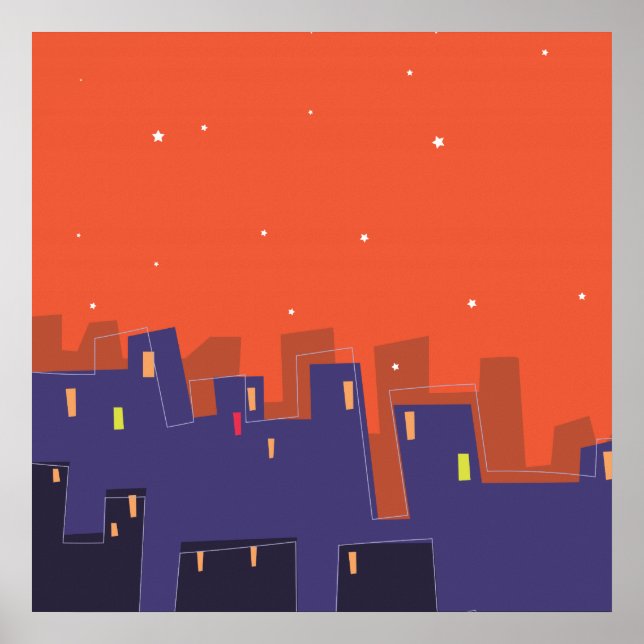 Póster Ciudad (Frente)