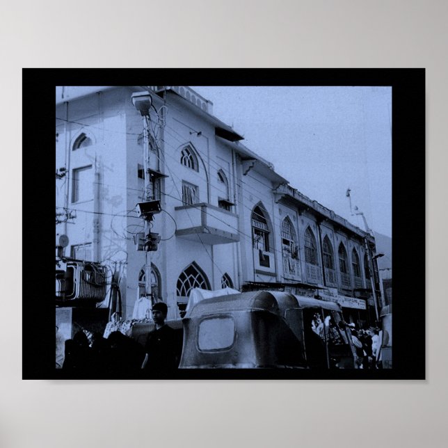 Póster Ciudad antigua de Hyderabad (Frente)