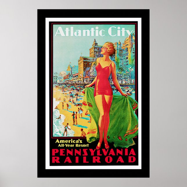 Póster Ciudad Atlántica (Frente)