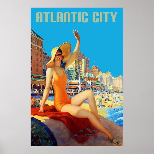 Póster Ciudad Atlántica (Frente)