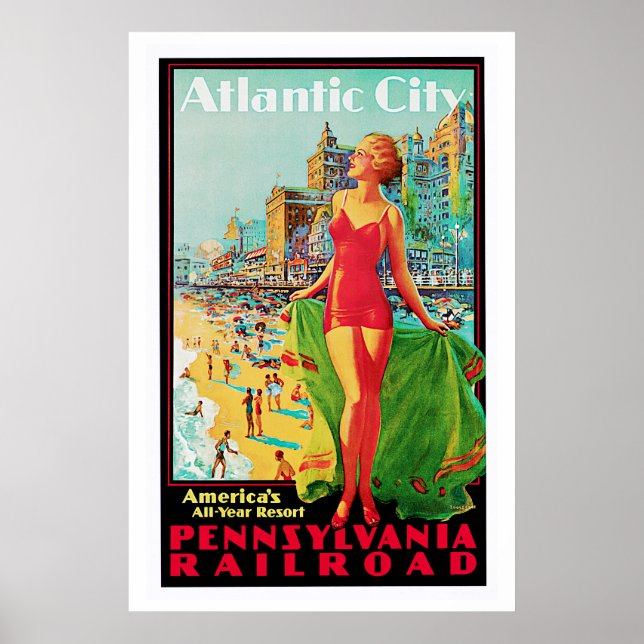 Póster Ciudad Atlántica (Frente)