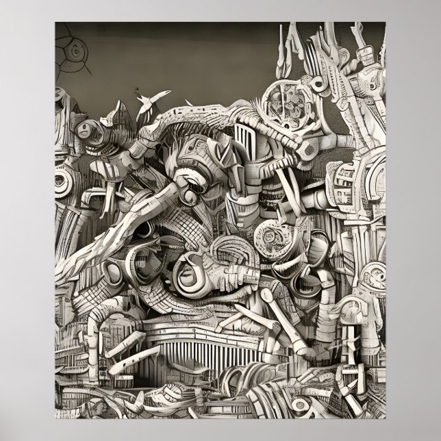 Póster Ciudad biomecánica (Frente)
