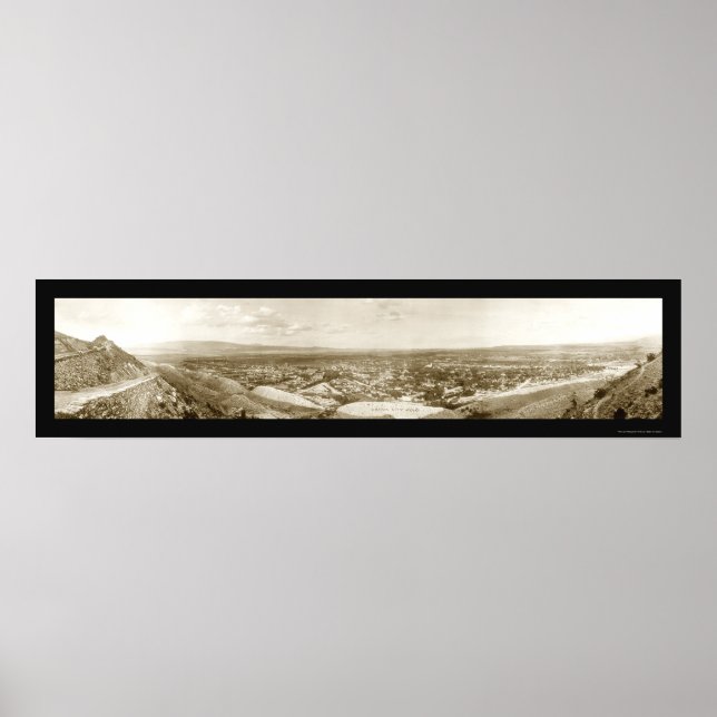 Póster Ciudad Canon, Colorado Photo 1909 (Frente)