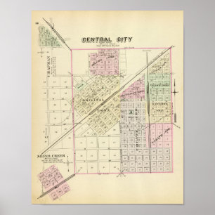 Póster Ciudad Central, Nebraska