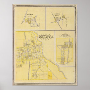 Póster Ciudad corporativa de Decatur