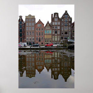 Póster Ciudad de Amsterdam