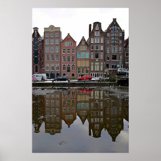 Póster Ciudad de Ámsterdam