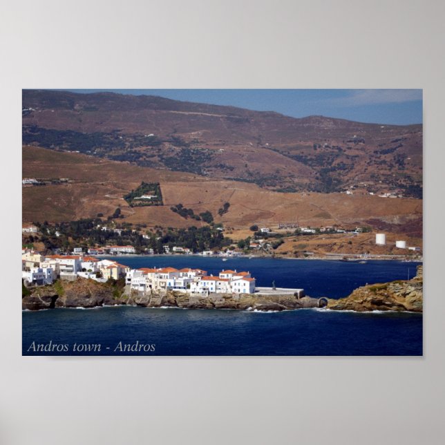 Póster Ciudad de Andros - Andros (Frente)
