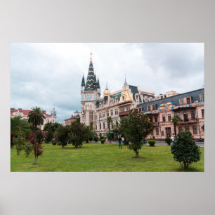 Póster Ciudad de Batumi Georgia