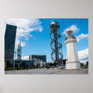 Póster Ciudad de Batumi Georgia