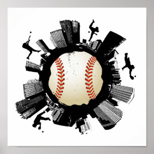 Póster Ciudad de Béisbol