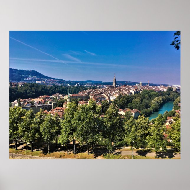 Póster Ciudad de Berna (Frente)