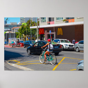 Póster Ciudad de Ciudad del Cabo Arquitectura Ciudad de S