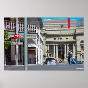 Póster Ciudad de Ciudad del Cabo Arquitectura Ciudad de S