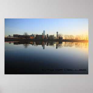 Póster Ciudad de Dallas