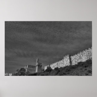Póster Ciudad de David Jerusalén