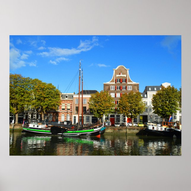 Póster Ciudad de Dordrecht (Frente)