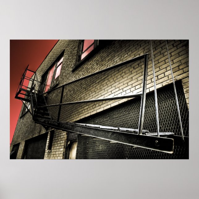 Póster Ciudad de Gotham (Frente)