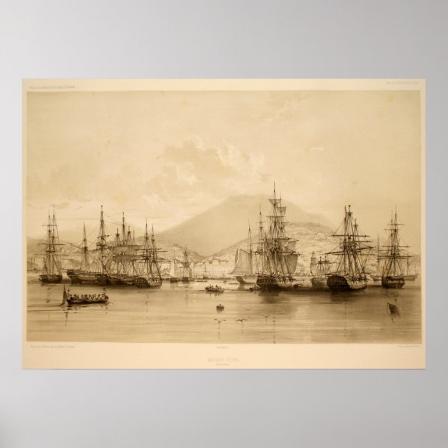 Póster Ciudad de Hobart (Frente)
