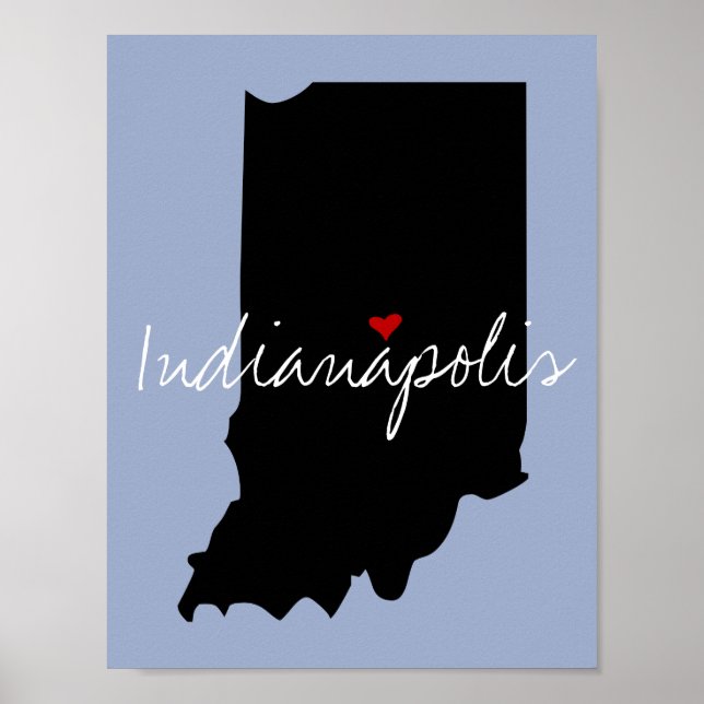 Póster Ciudad de Indiana (Frente)