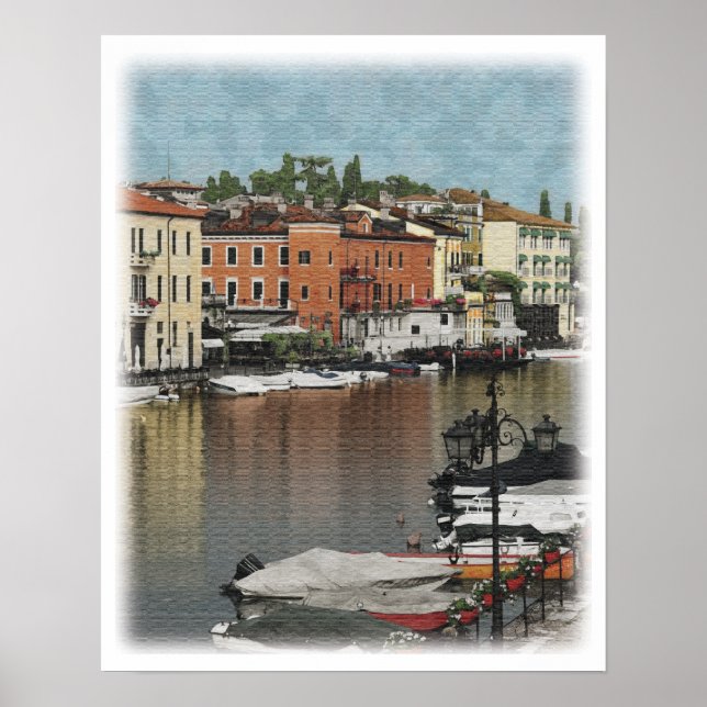 Póster Ciudad de Italia (Frente)