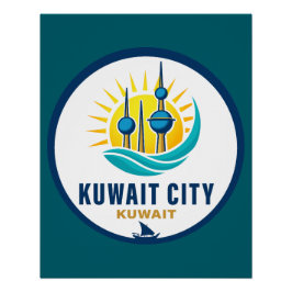 Póster Ciudad de Kuwait Kuwait Medio Oriente