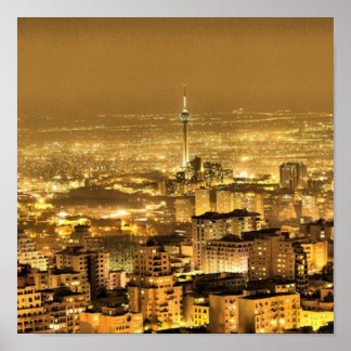 Póster Ciudad de las Luces