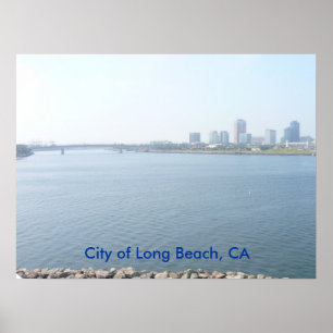 Póster Ciudad de Long Beach