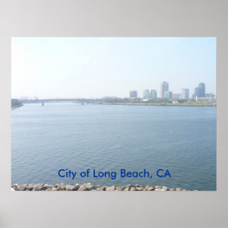 Póster Ciudad de Long Beach