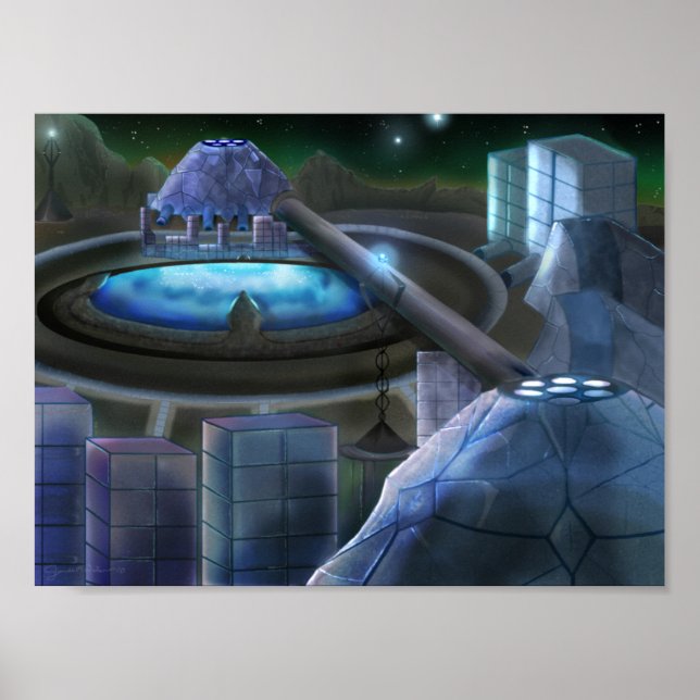 Póster Ciudad de los Ángeles (Frente)