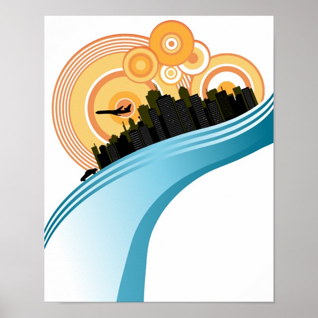 Póster Ciudad De Los Círculos (Frente)