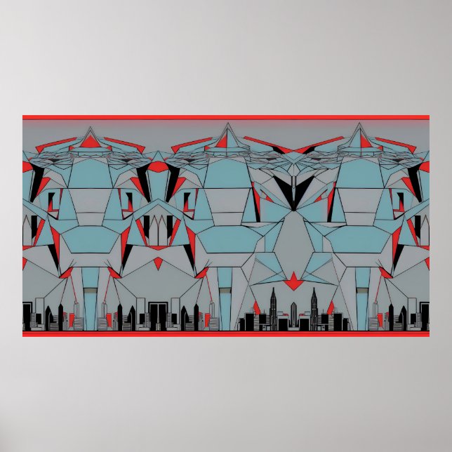 Póster Ciudad de los dioses soñadores (Frente)