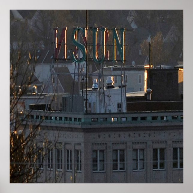 PÓSTER CIUDAD DE LOWELL SUN BUILDING POSTER (Frente)