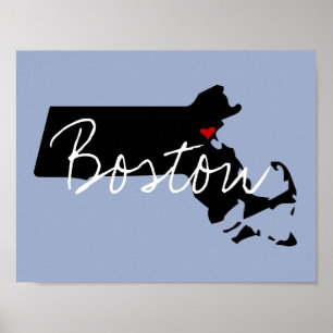 Póster Ciudad de Massachusetts