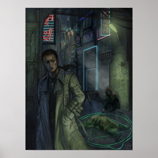 Póster Ciudad de Metamor: Escena del crimen (Frente)