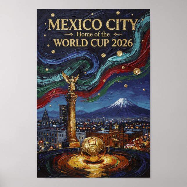 Póster ciudad de méxico (Frente)