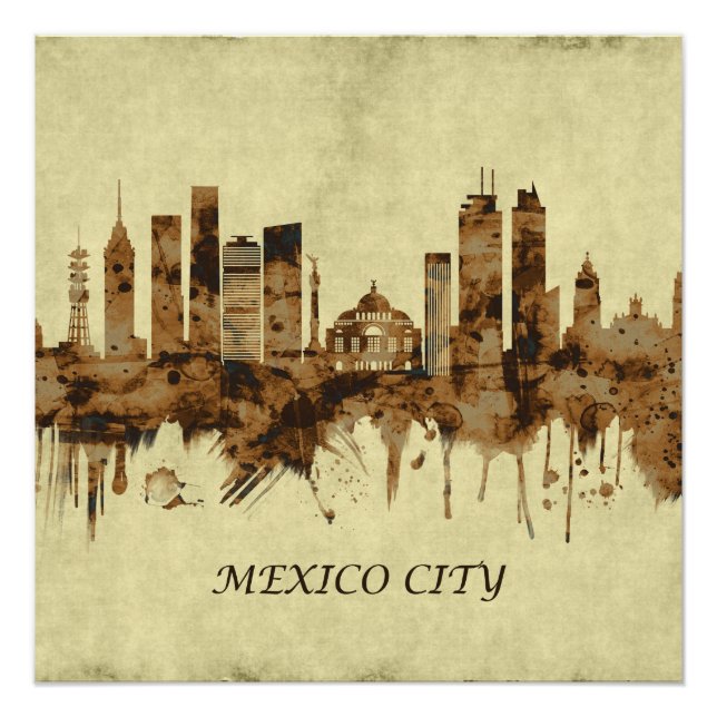Póster Ciudad de México (Anverso)