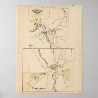 Póster Ciudad de Middlebury