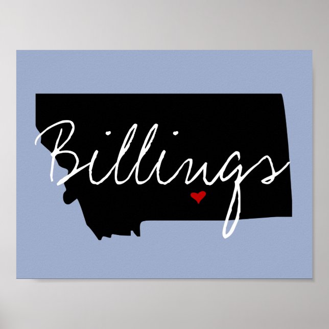 Póster Ciudad de Montana (Frente)