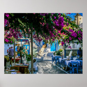 Póster Ciudad de Mykonos