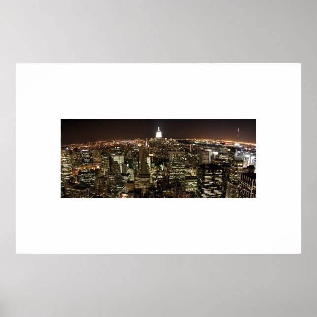 Póster Ciudad de Nueva York (Frente)