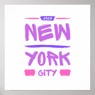 Póster Ciudad de Nueva York