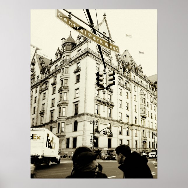 Póster Ciudad de Nueva York (Frente)