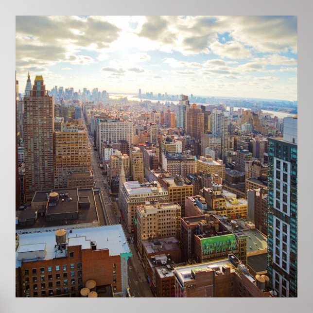 Póster Ciudad de Nueva York (Frente)