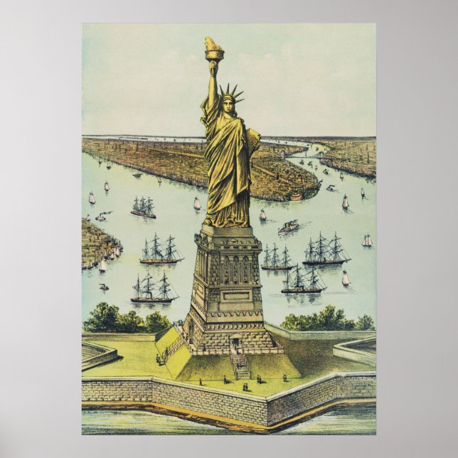 Póster Ciudad de Nueva York (Frente)