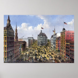 Póster Ciudad de Nueva York