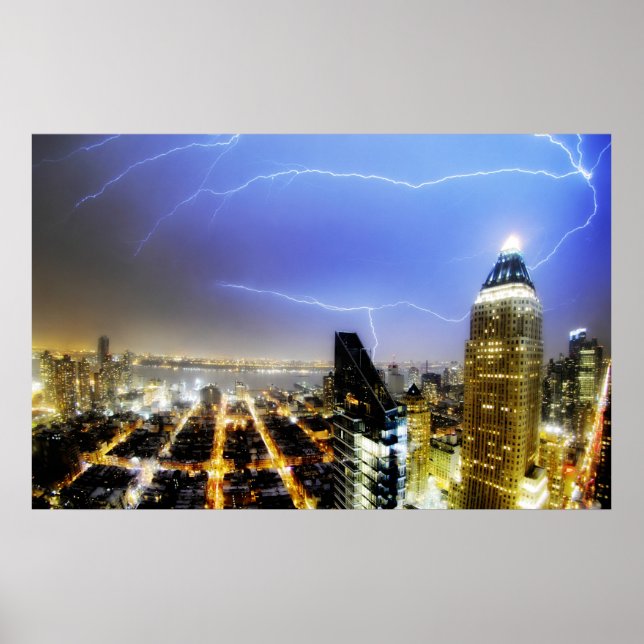 Póster Ciudad de Nueva York (Frente)