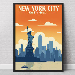 Póster Ciudad de Nueva York