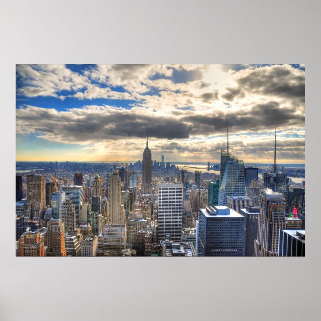 Póster Ciudad de Nueva York (Frente)